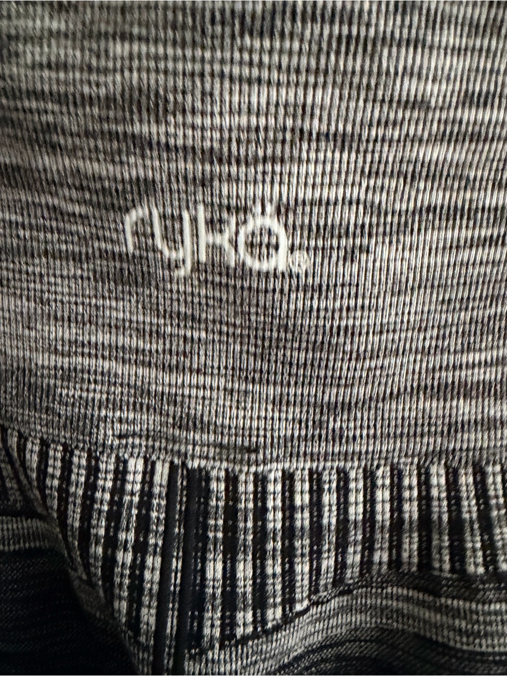 Ryka Gray Heather Athletic Bike Shorts - Picture 3 of 4